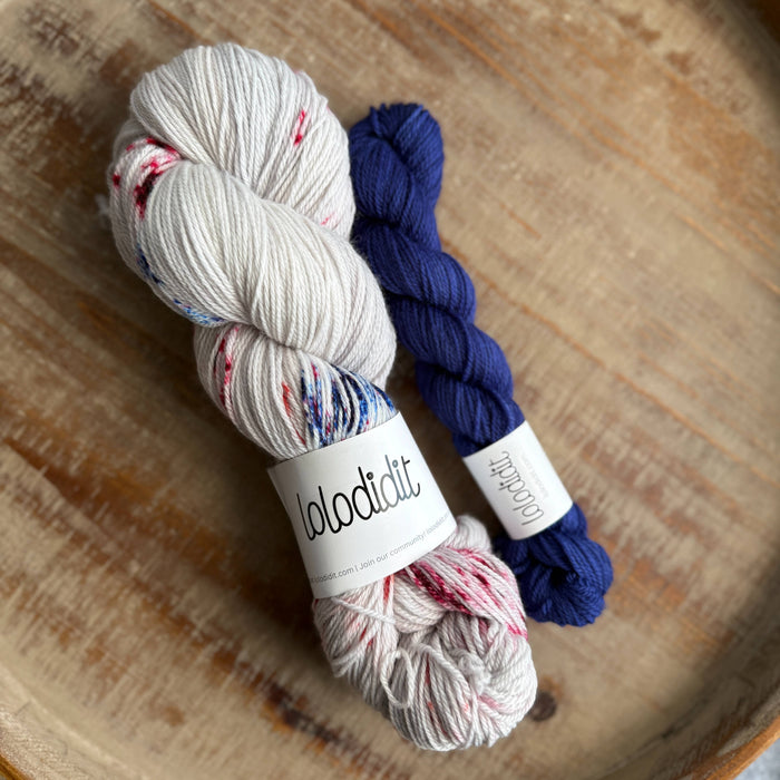 Hippo for Mom + Blurple - Sock Set