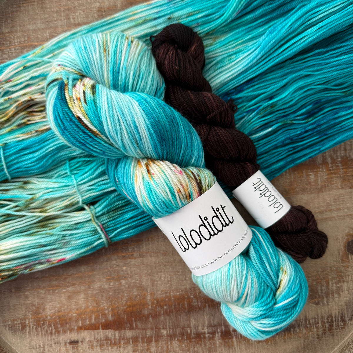 I Don't Give a Phlox + Double Espresso - Sock Set