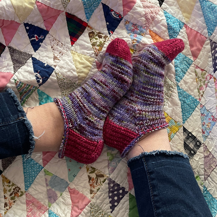 4 Hour Sock Pattern by Lauren Slagle (lolodidit)