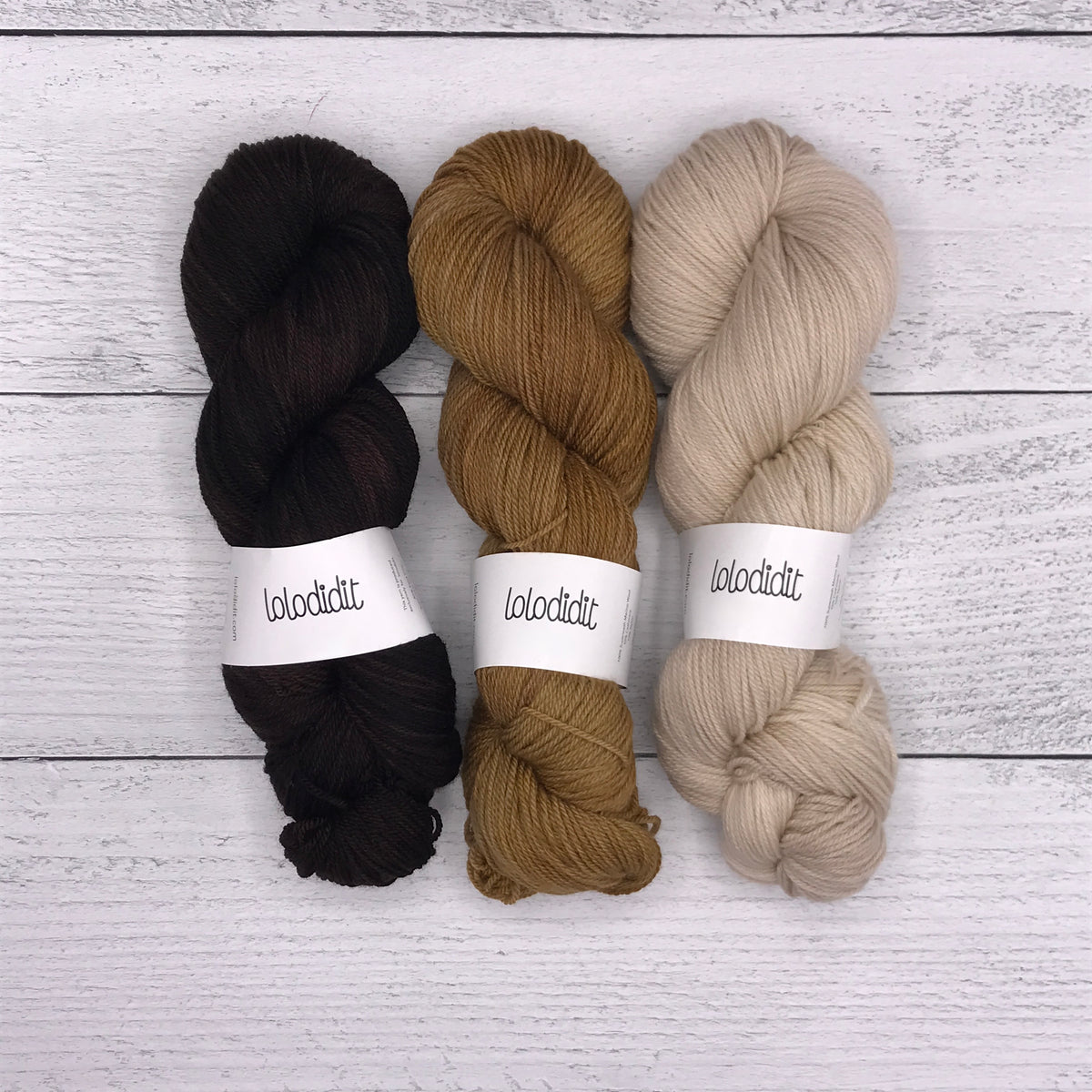 Strands of Time Shawl kit by Lolodidit - KIT