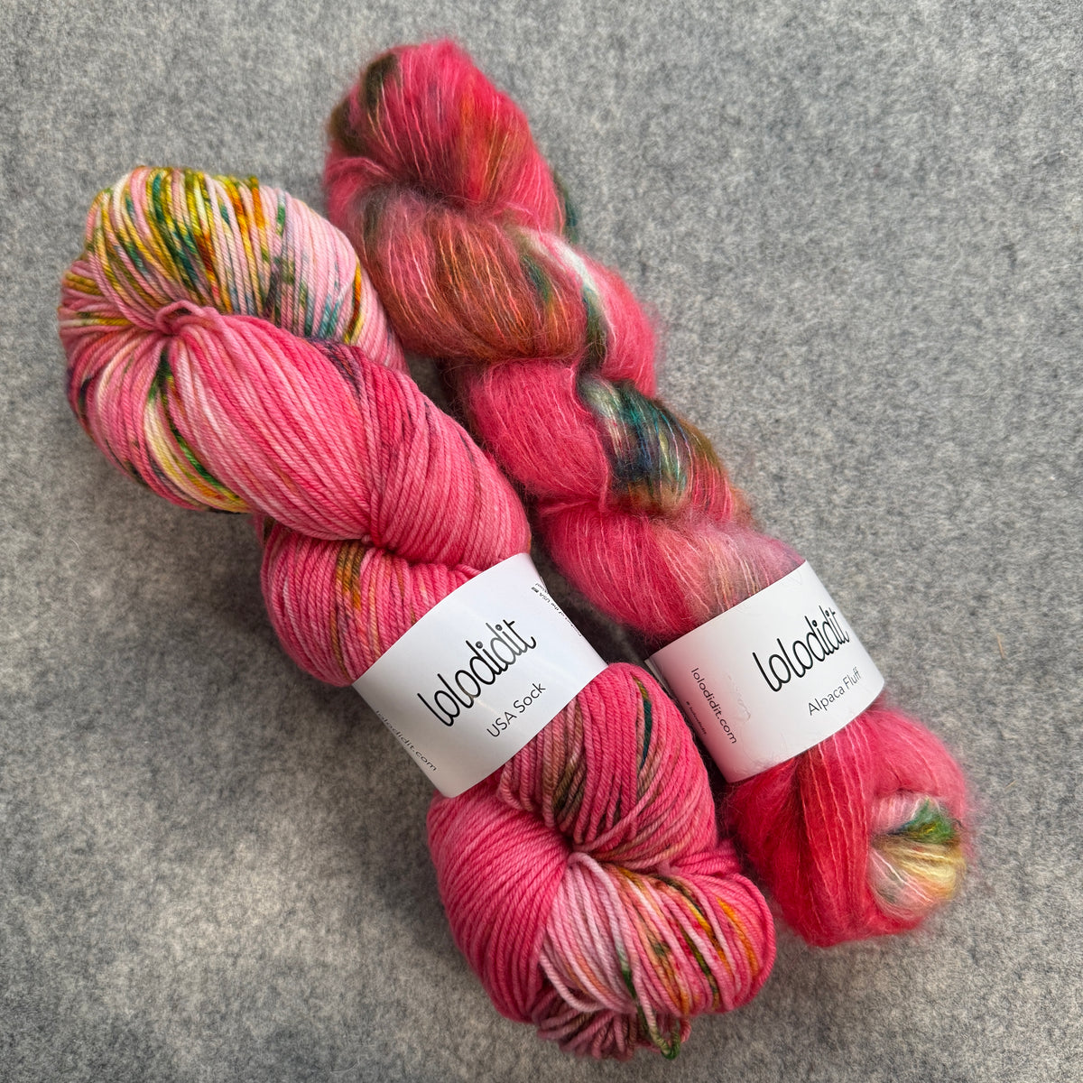 It Came Just The Same - Alpaca Fluff + USA Sock