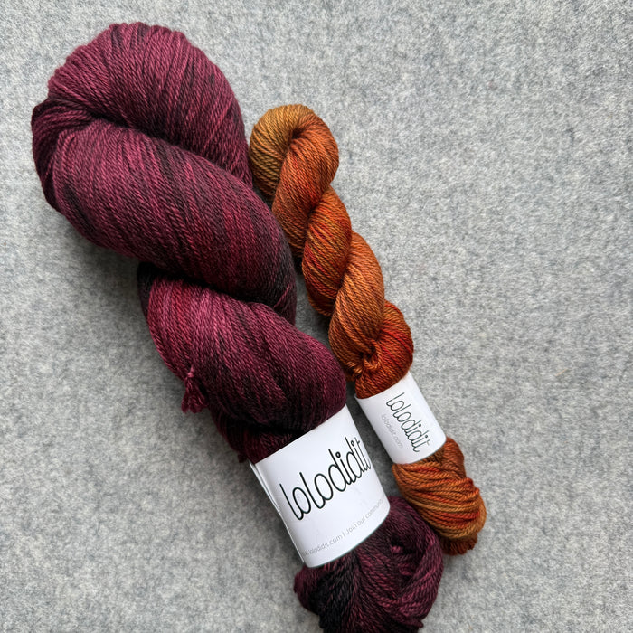 Blackberry Jam + Whiskey Kiss - Loriginal Sock Set