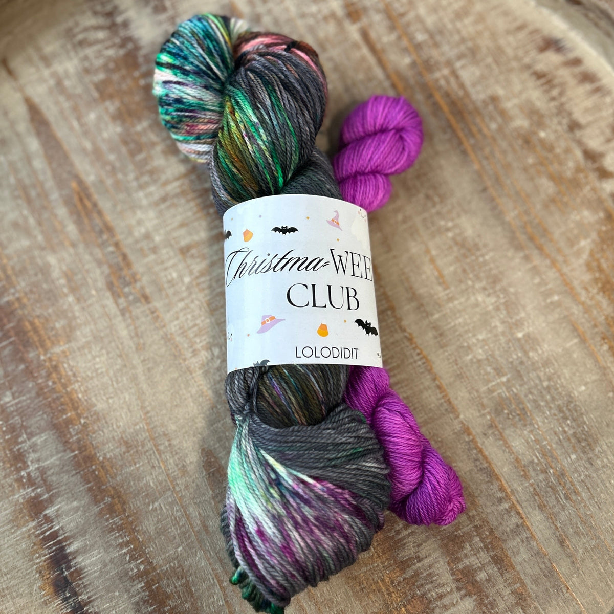 Phantom Hollow + Ghoulberry Mist (Christmas-ween DEC25) - Loriginal Sock Set