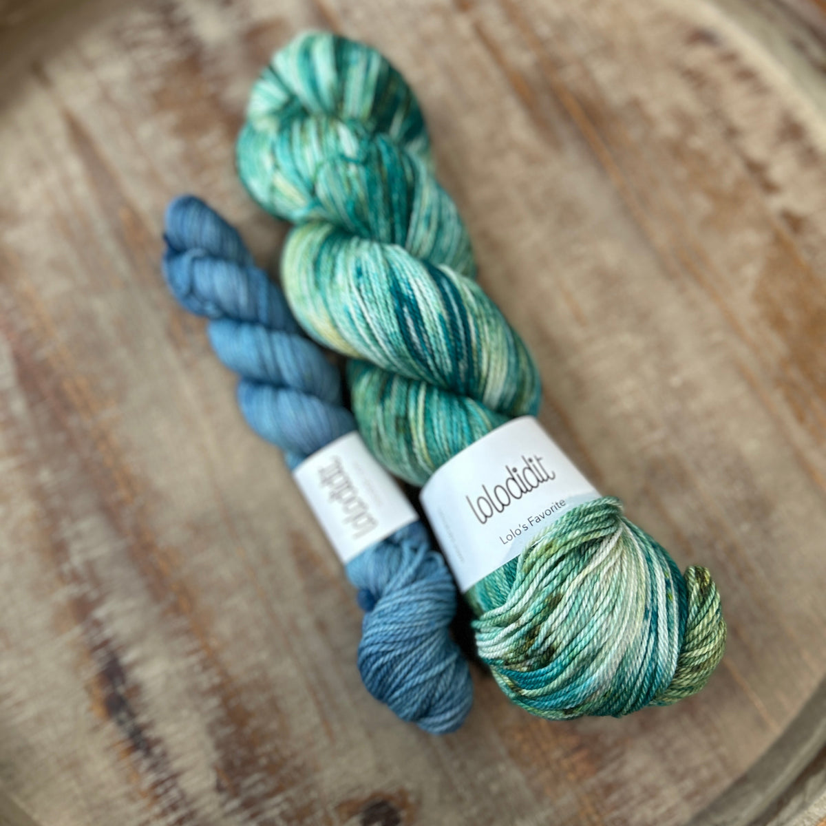 Jade + HarvestMoon Mist - Lolo's Favorite Sock Set
