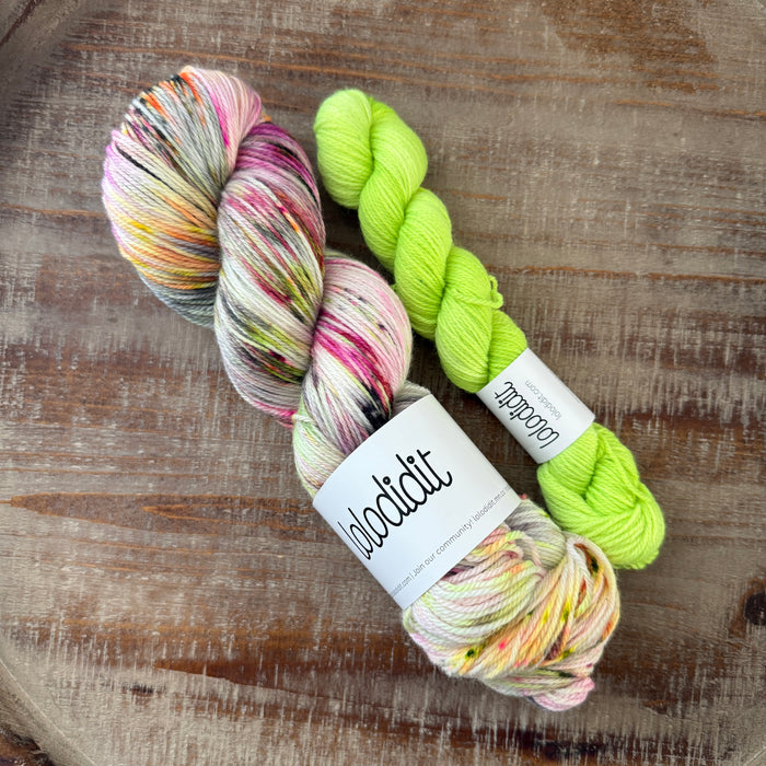 Zombie Fiesta + Slimer Sock Set