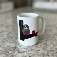 Slow Knitters Unite! - Sloth White Glossy Mug