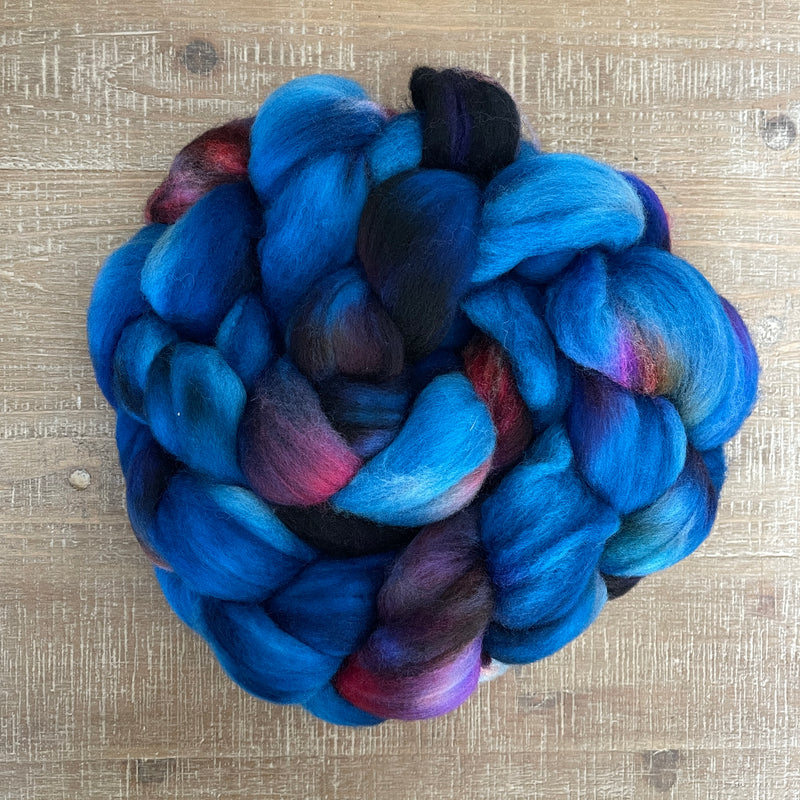 For Whom the Bluebells Toll - Combed Top Spinning Fiber