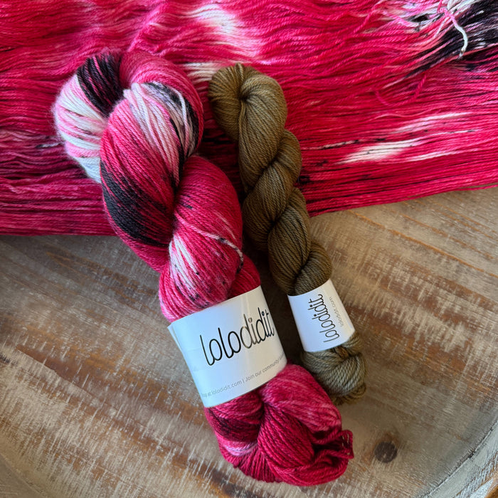 I Find Your Lack of Faith To Be Disturbing + Dragonfly in Amber - Sock Set