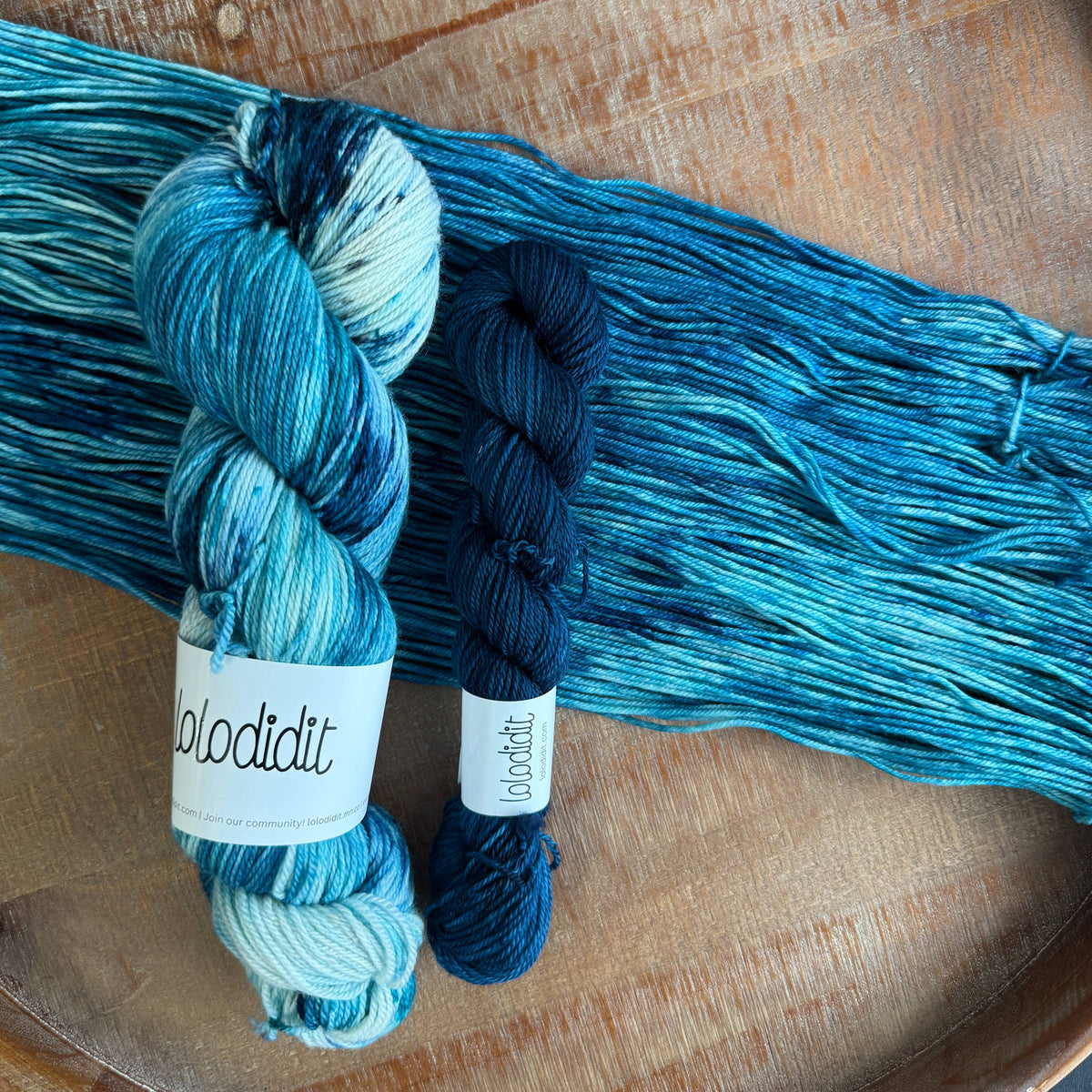Lapis Lazuli + Narnia - Sock Set