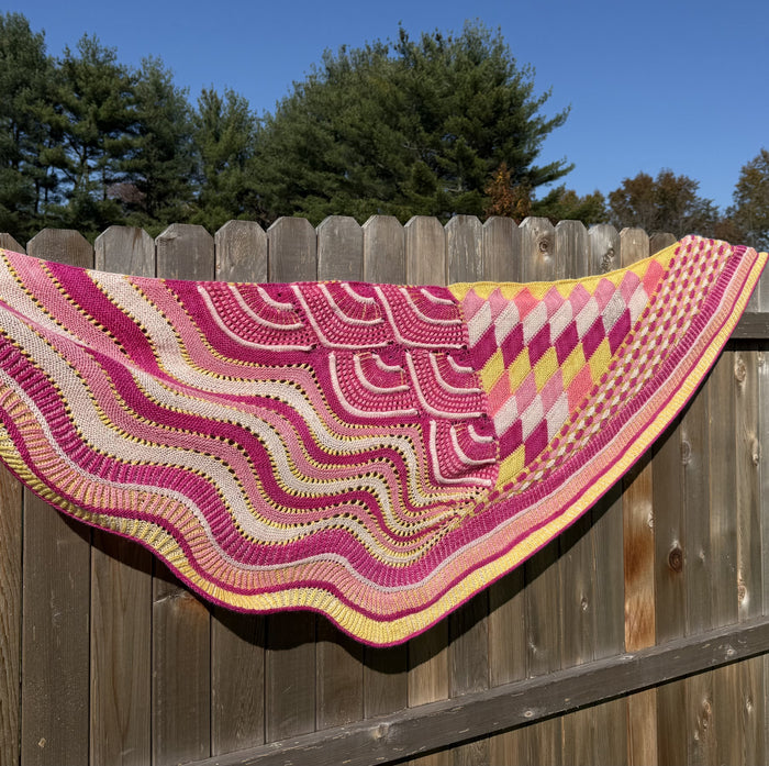 WestKnits Mystery MusiKal Shawl by Stephen West - KIT