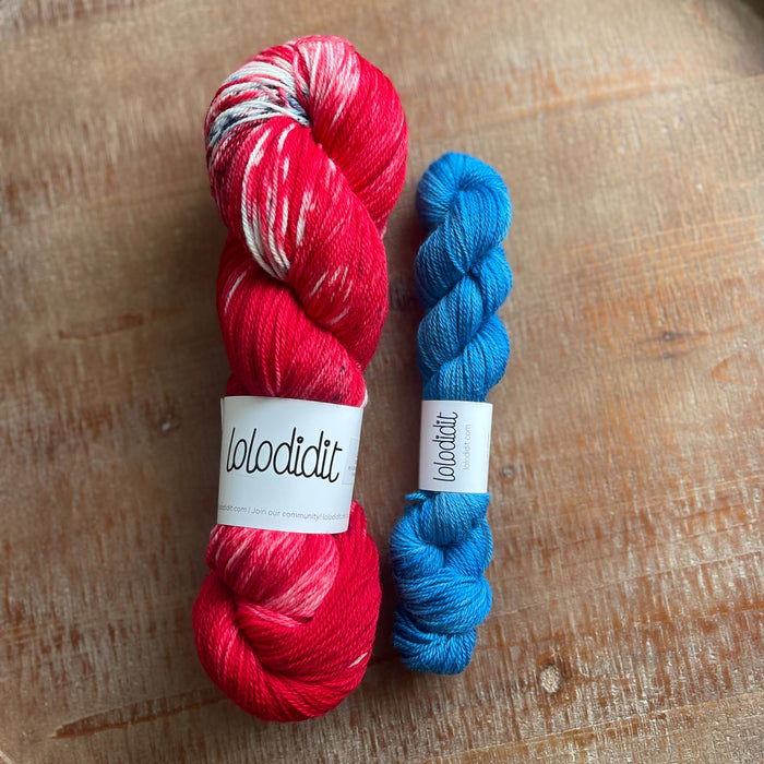 Rocket's Red Glare + Good Morning Glory - Sock Set