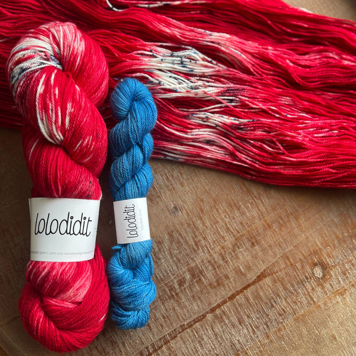 Rocket's Red Glare + Good Morning Glory - Sock Set