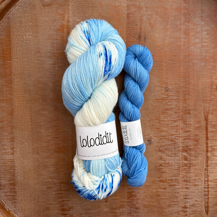 Smurfs + Bette Davis Eyes - Sock Set