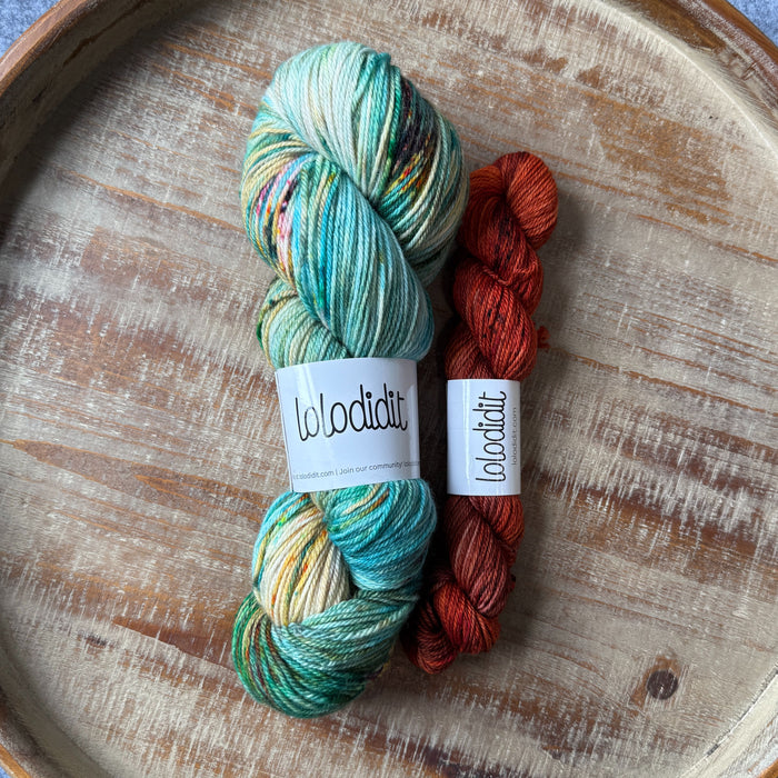 Spellbound in Silk + Words - Sock Set