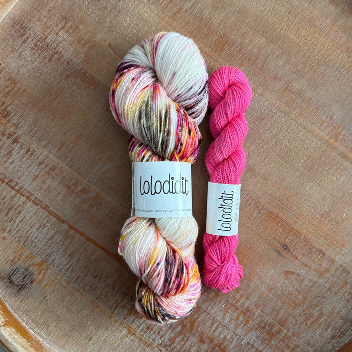 Wool and Cider + Princess Dianthus - Sock Set