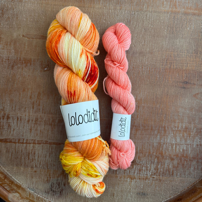 Yellow Jasper + That's Amore - Sock Set