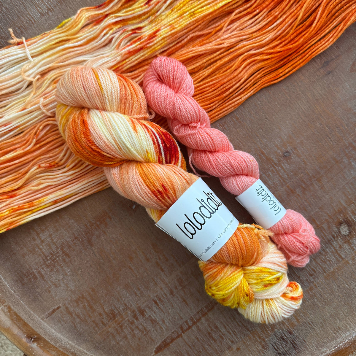 Yellow Jasper + That's Amore - Sock Set