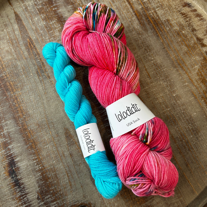 It Came Just The Same + Elba Island - USA SOCK Sock Set