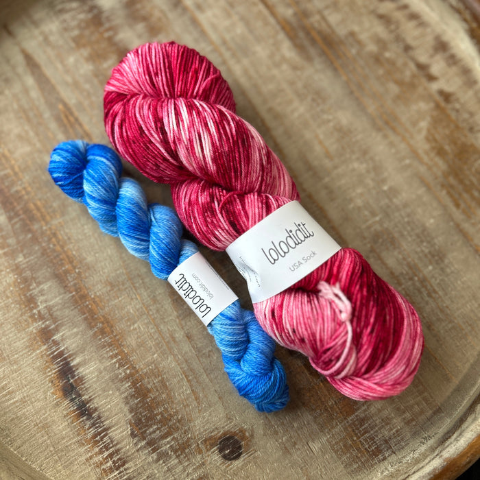 Ruby + Royal - USA SOCK Sock Set