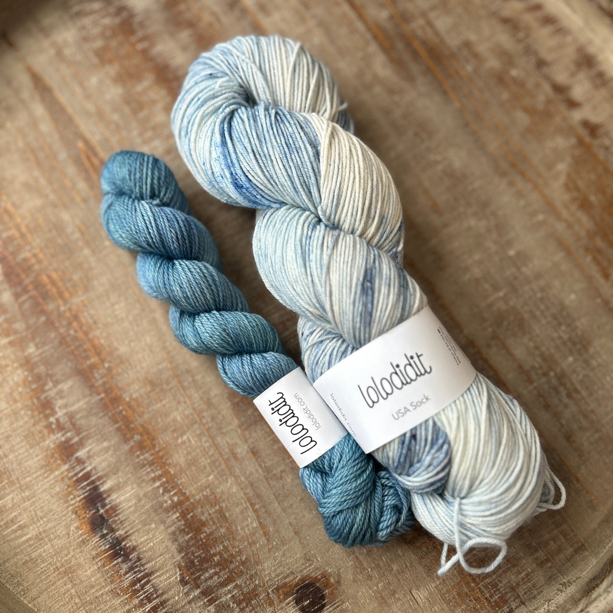 Dew Drops + Harvestmoon Mist - USA SOCK Sock Set