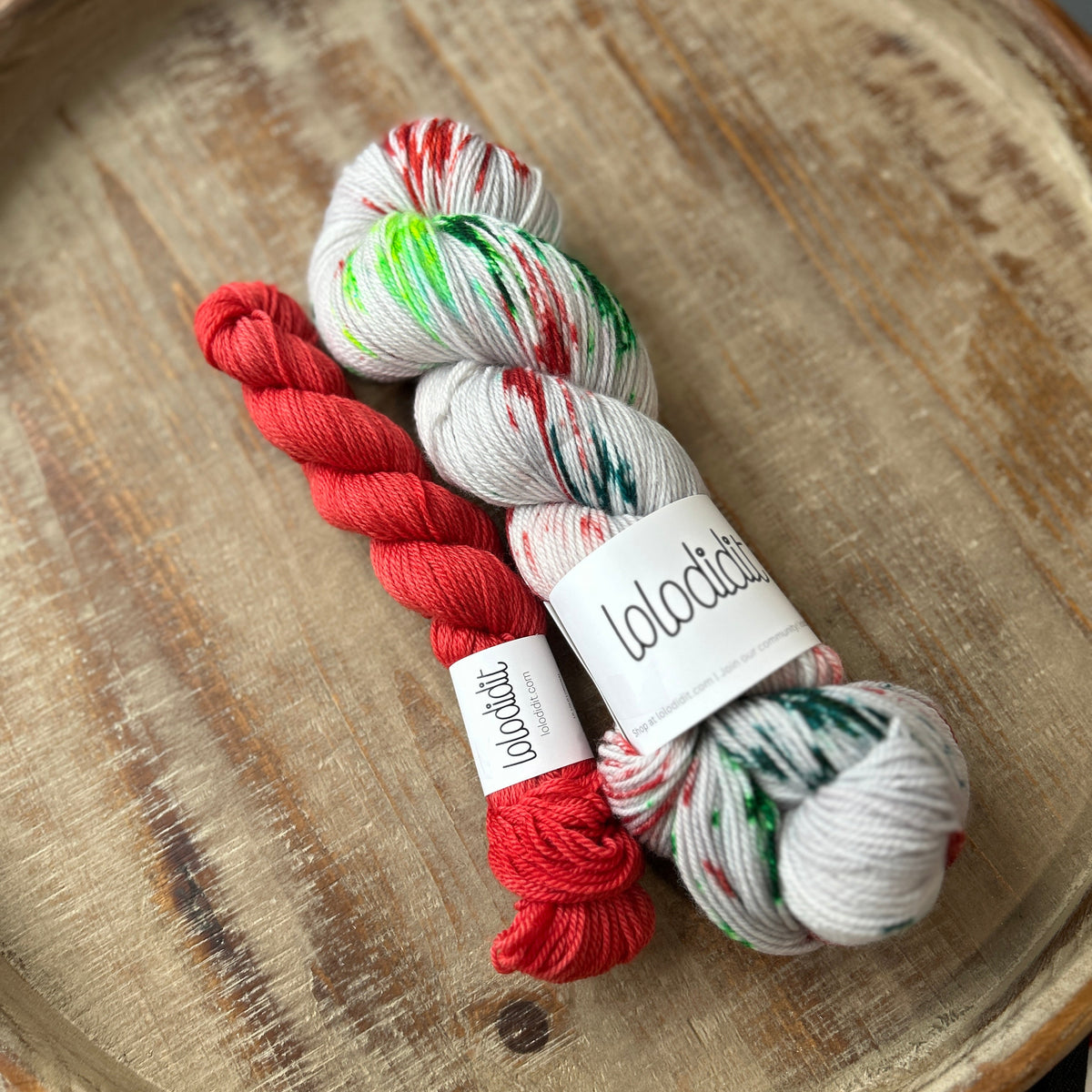 Hippo for Christmas + Sriracha - Loriginal Sock Set