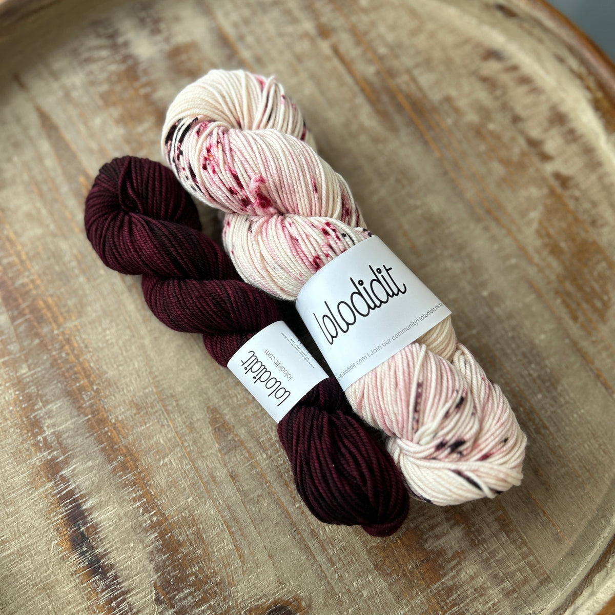 OOAK6 + Blackberry Jam USA DK Sock Set