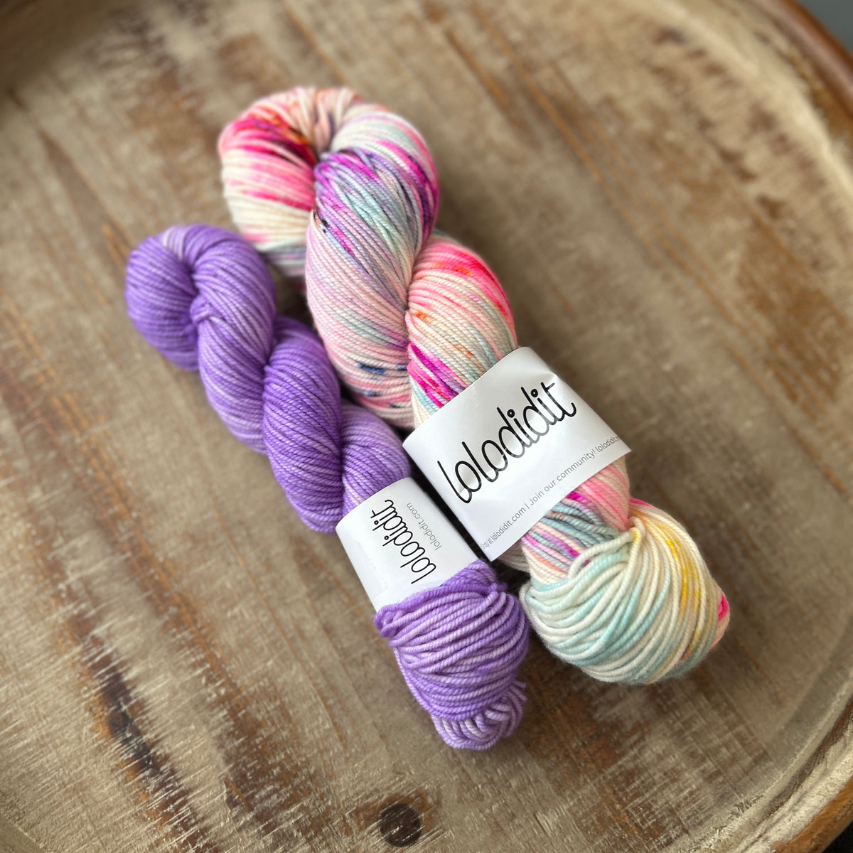 OOAK4 + Violet Beauregarde USA DK Sock Set