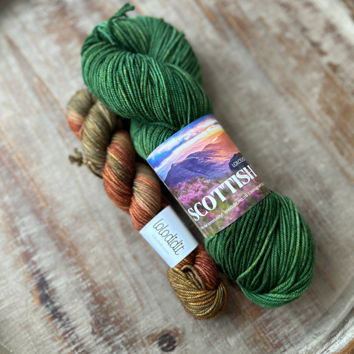 Hell Mend Ye + OOAK USA DK Sock Set