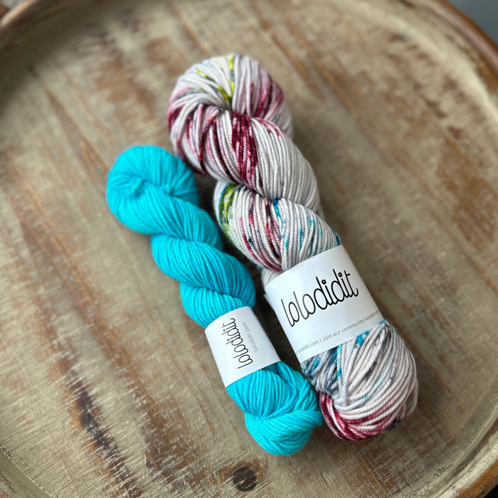 Hippo for New Year + Elba Island USA DK Sock Set