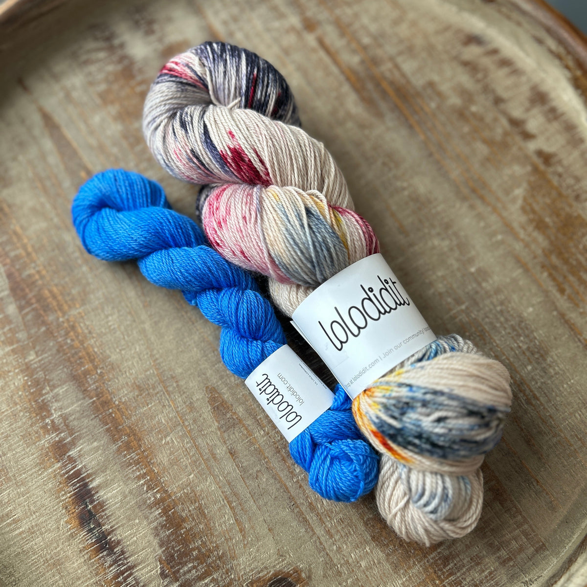 Yeti Goes to the UpsideDown + Royal - Loriginal Sock Set