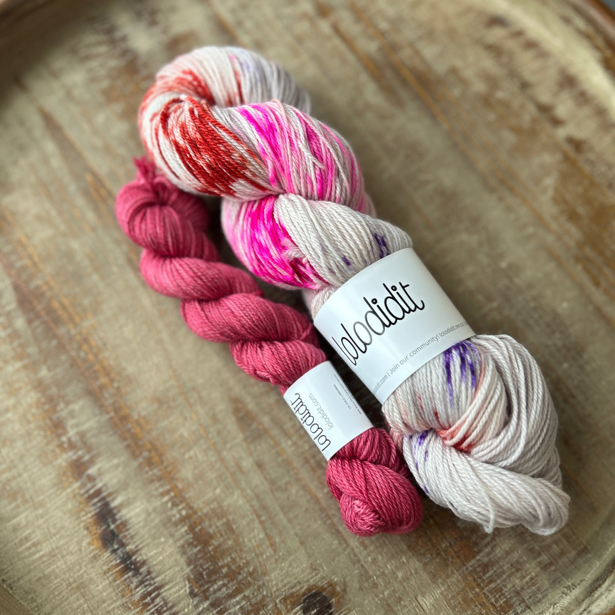 Hippo for Valentine + Narcissus - Loriginal Sock Set