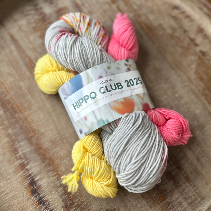 Daffodill + Sakura - USA DK Sock Set - Hippo Club March25