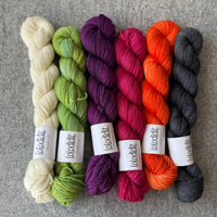 Halloween Party MKAL Cowl by Tellybean Knits, Stephanie Lotven KIT