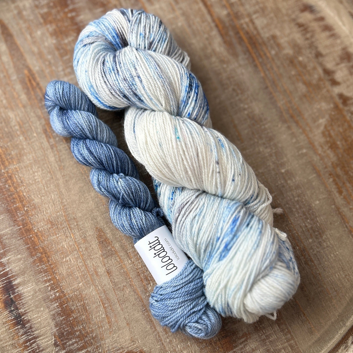 Flurry + Denim Sock Set