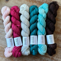 Gingerbread MKAL Cowl by Tellybean Knits, Stephanie Lotven KIT