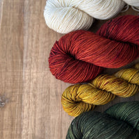 Little Boneyard Sweethearts Sweater by Tellybean Knits