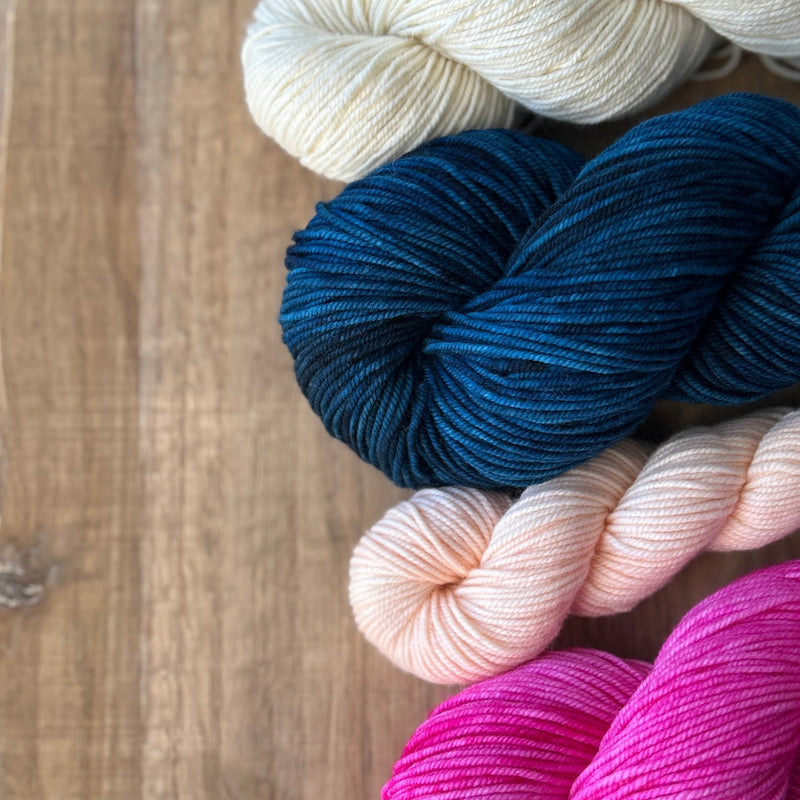 Little Boneyard Sweethearts Sweater by Tellybean Knits