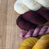 Little Boneyard Sweethearts Sweater by Tellybean Knits