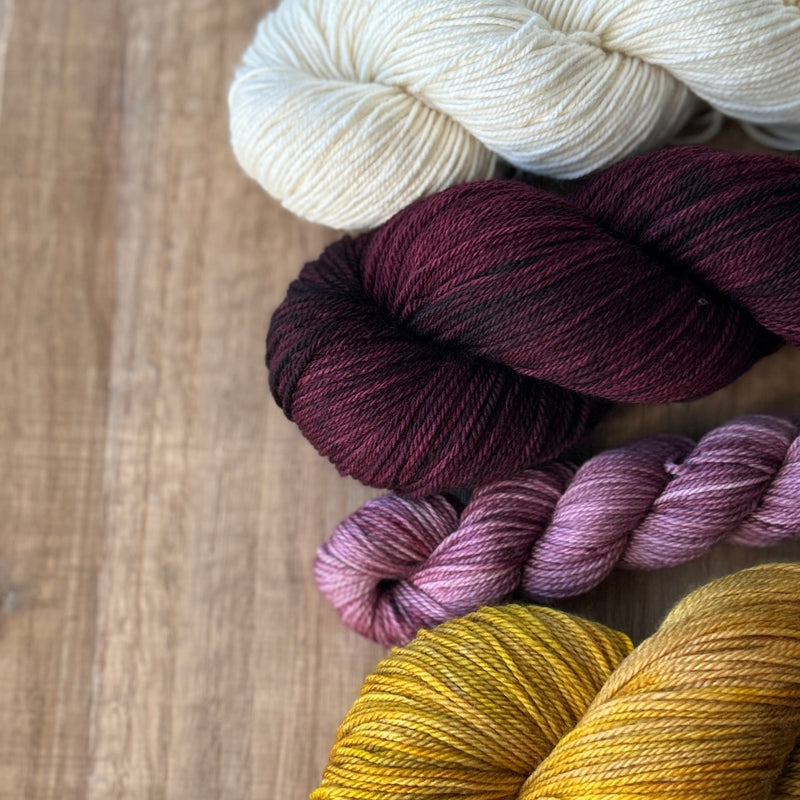 Little Boneyard Sweethearts Sweater by Tellybean Knits