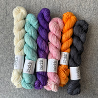 Halloween Party MKAL Cowl by Tellybean Knits, Stephanie Lotven KIT