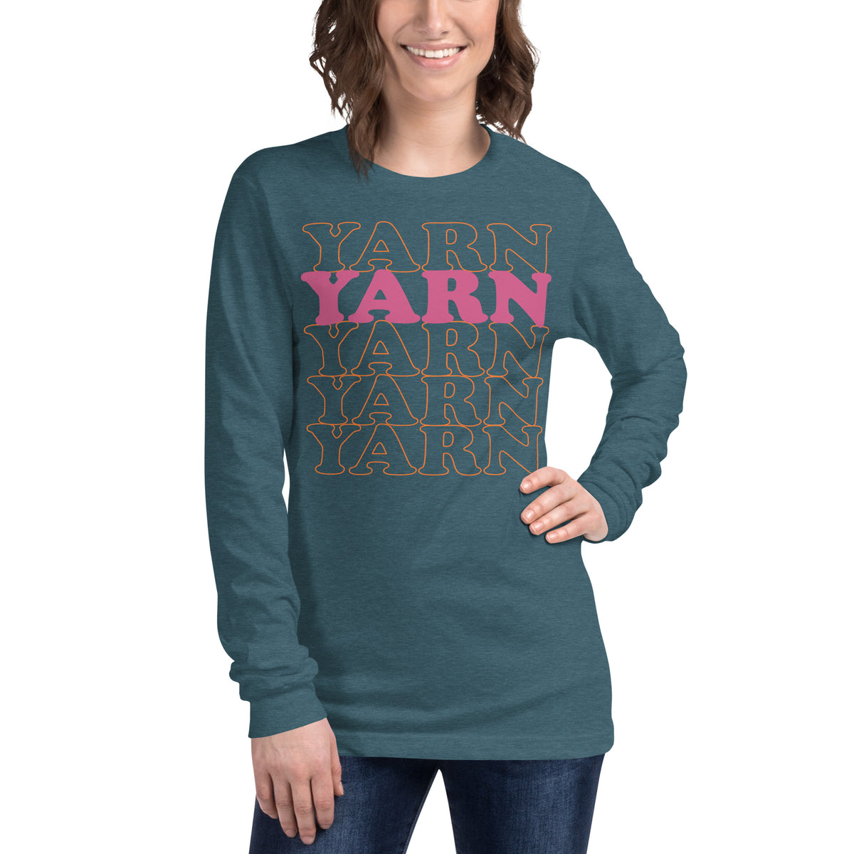 YARN YARN YARN - Unisex Long Sleeve Tee