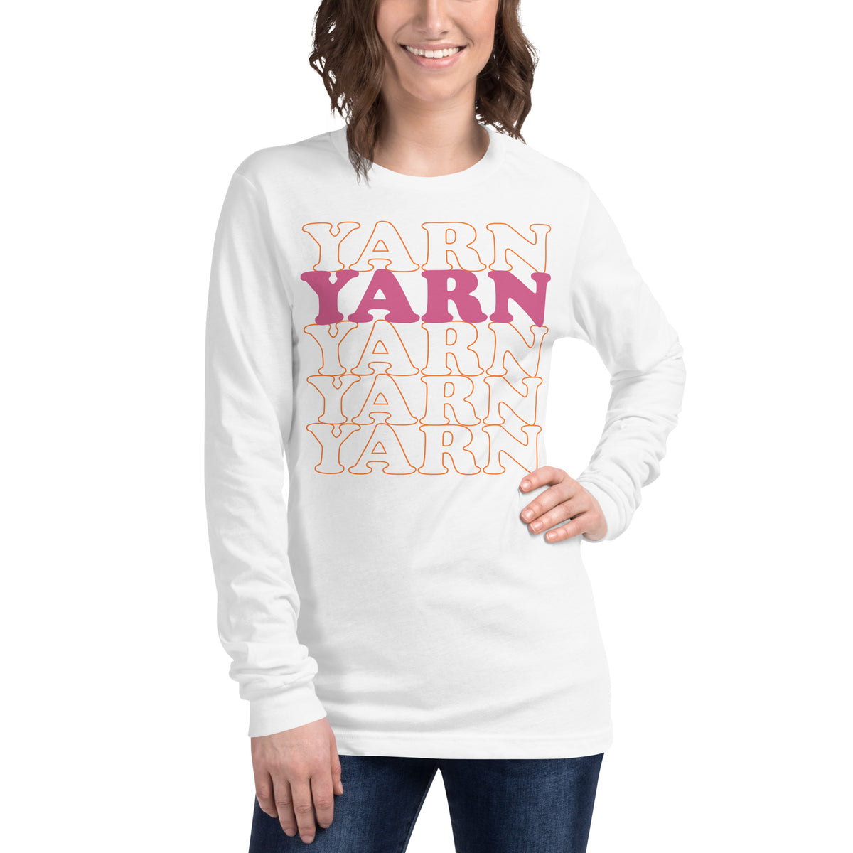 YARN YARN YARN - Unisex Long Sleeve Tee