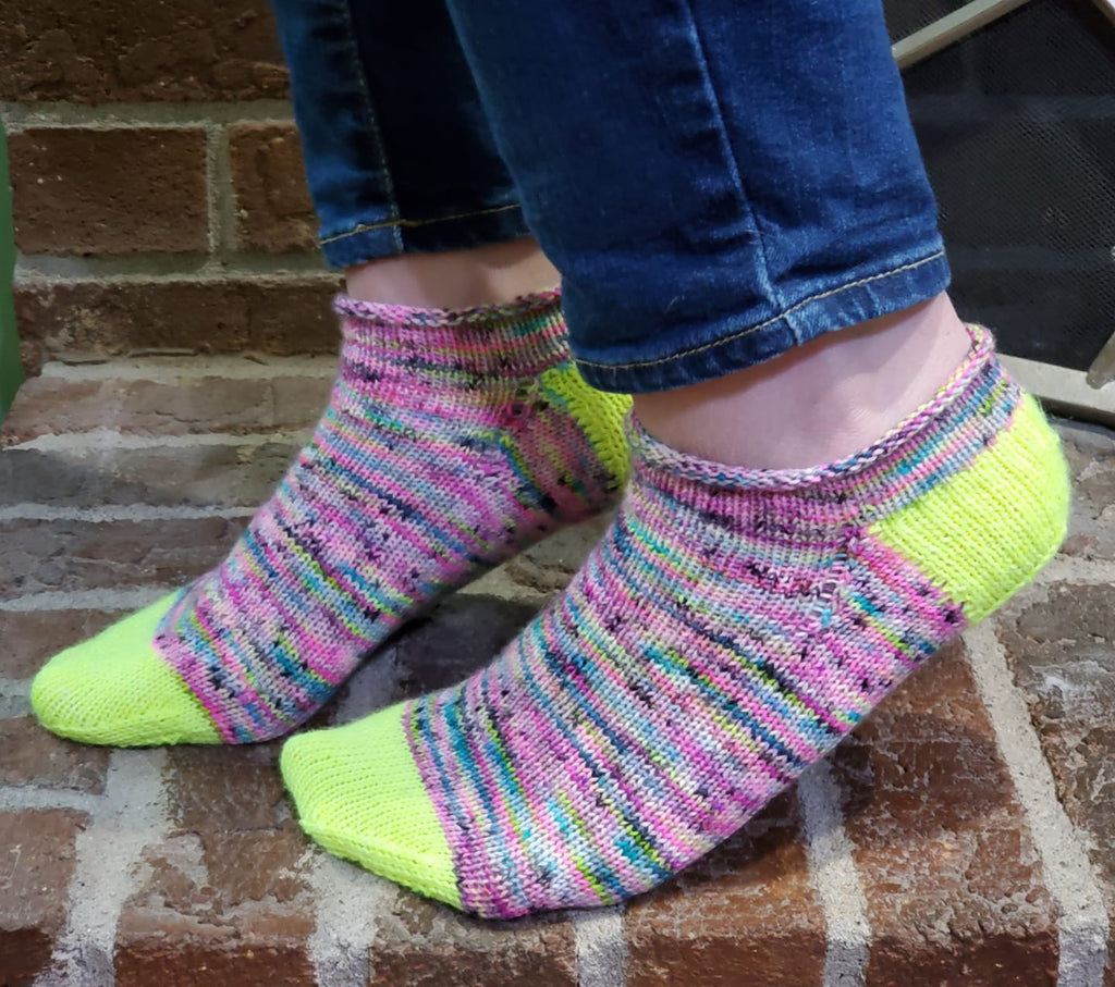 Summertime Socks (shorties) Pattern