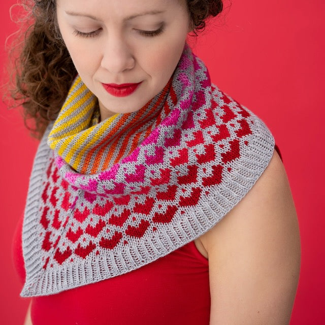 Like Candy Cowl by Tellybean Knits, Stephanie Lotven