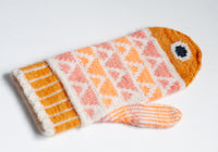 Fishkins Mittens by Tellybean Knits, Stephanie Lotven