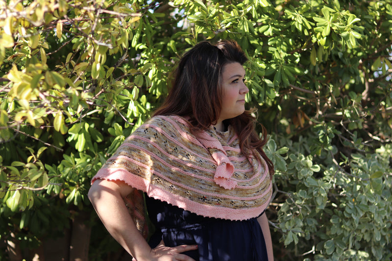 Besitos Shawl Pattern (fingering weight)