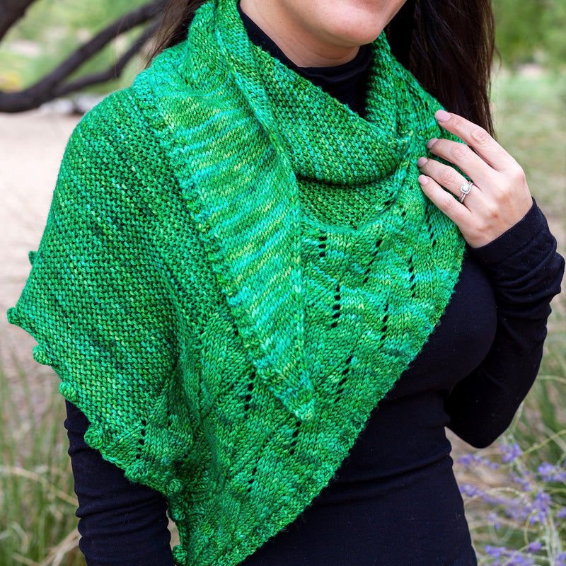 Spiced Ginger Shawl by Olive Knits, Marie Greene