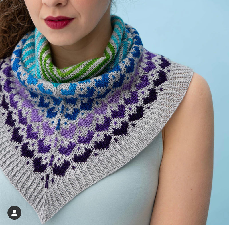 Like Candy Cowl by Tellybean Knits, Stephanie Lotven