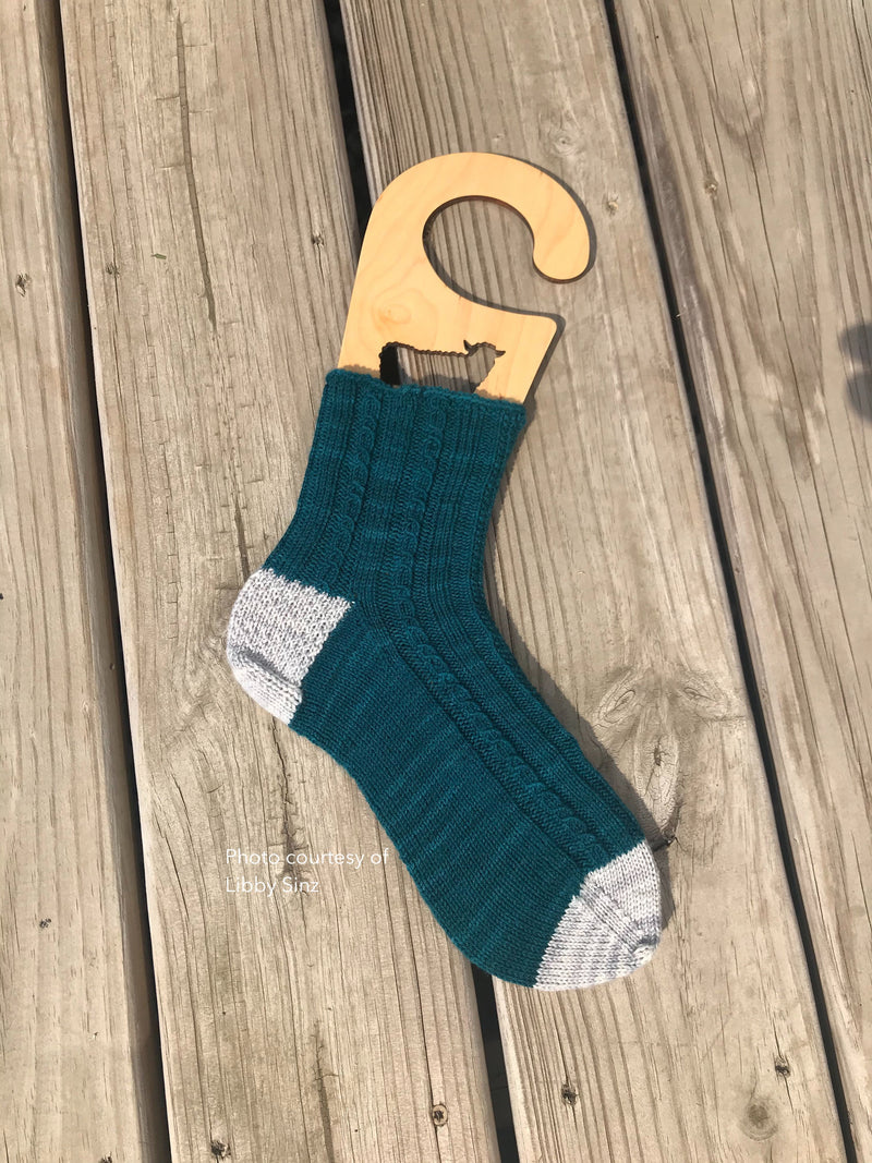 Order of Merlin Socks Pattern