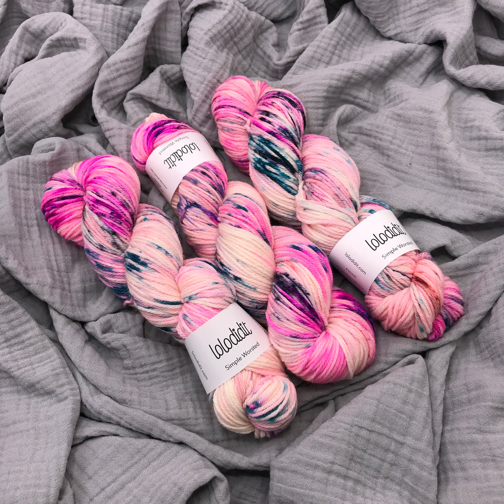 Tickled Pink - Simple Worsted